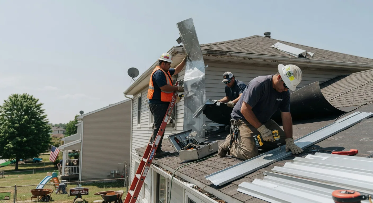 Metal Roof Repair in Rockville, NE